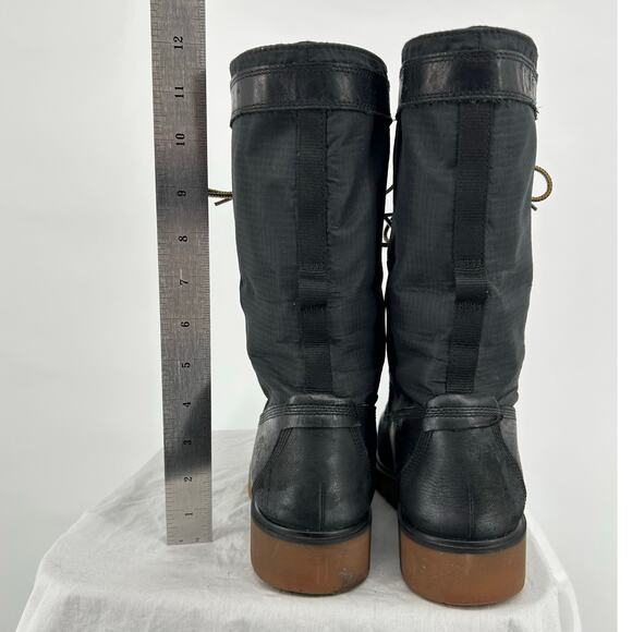 Women's Black Timberland Jayne Waterproof Gaiter Fold-Down Boots Sz 8.5M A1SYB - Picture 8 of 9